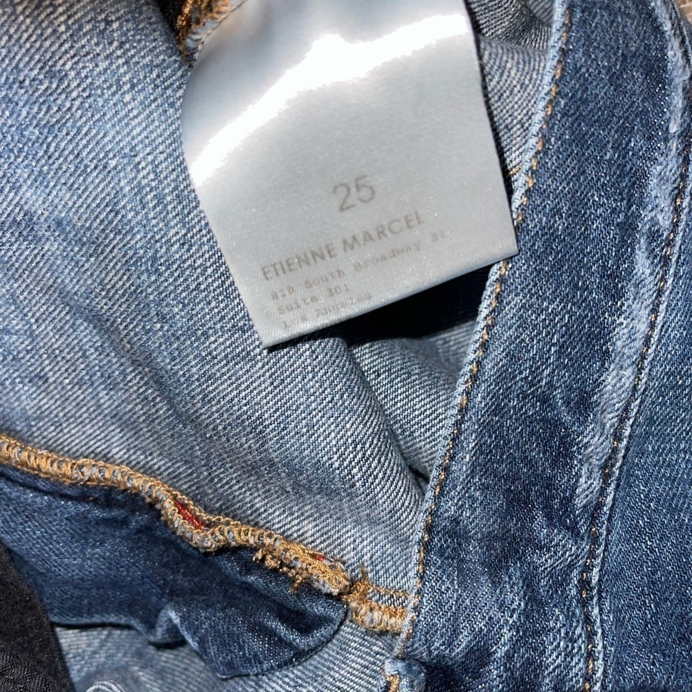 Etienne Marcel Distressed Jeans size 25 - Picture 9 of 12